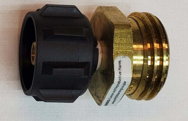 1-5/16″ QCC Purge Adaptor